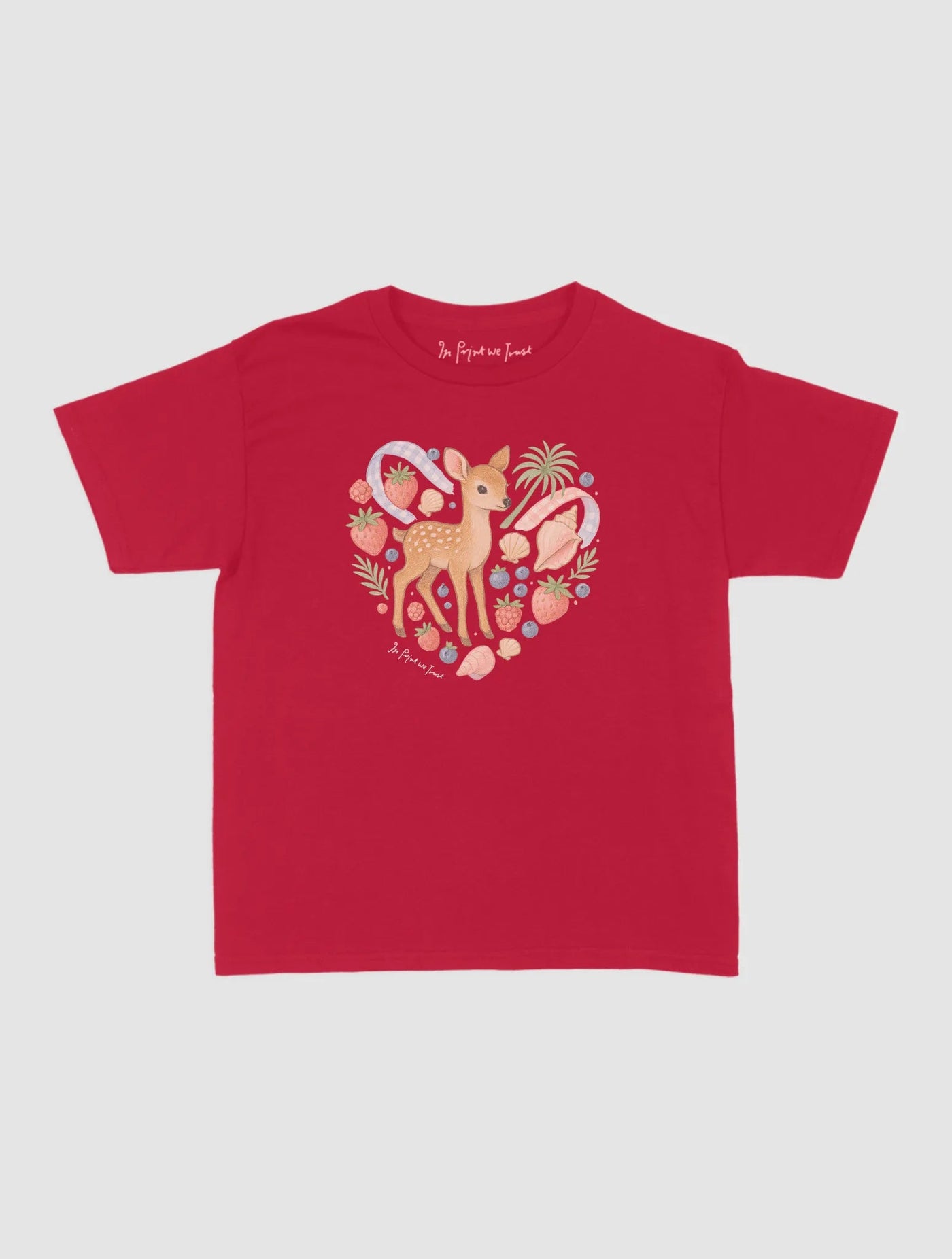 spring baby tee - In Print We Trust