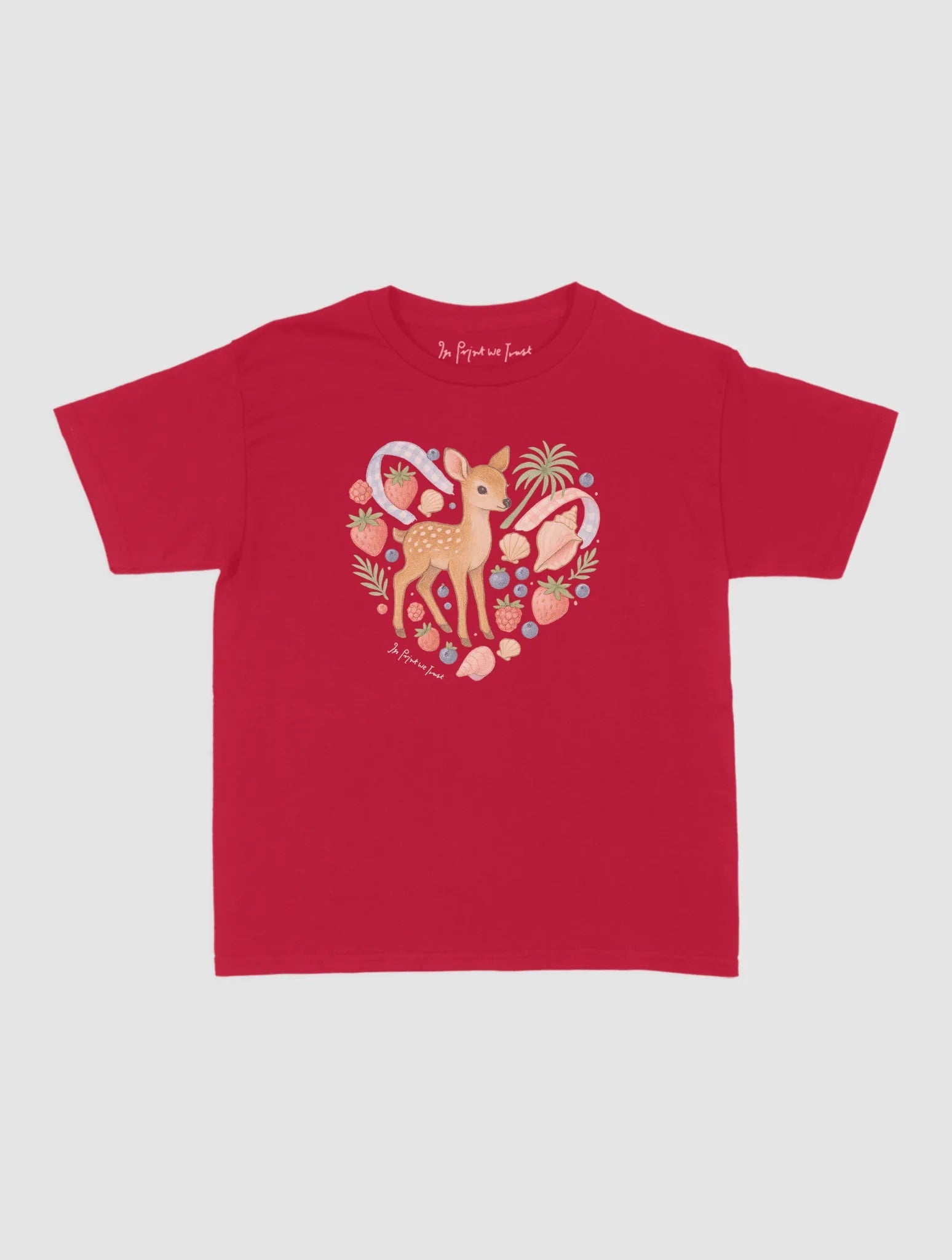 spring baby tee - In Print We Trust