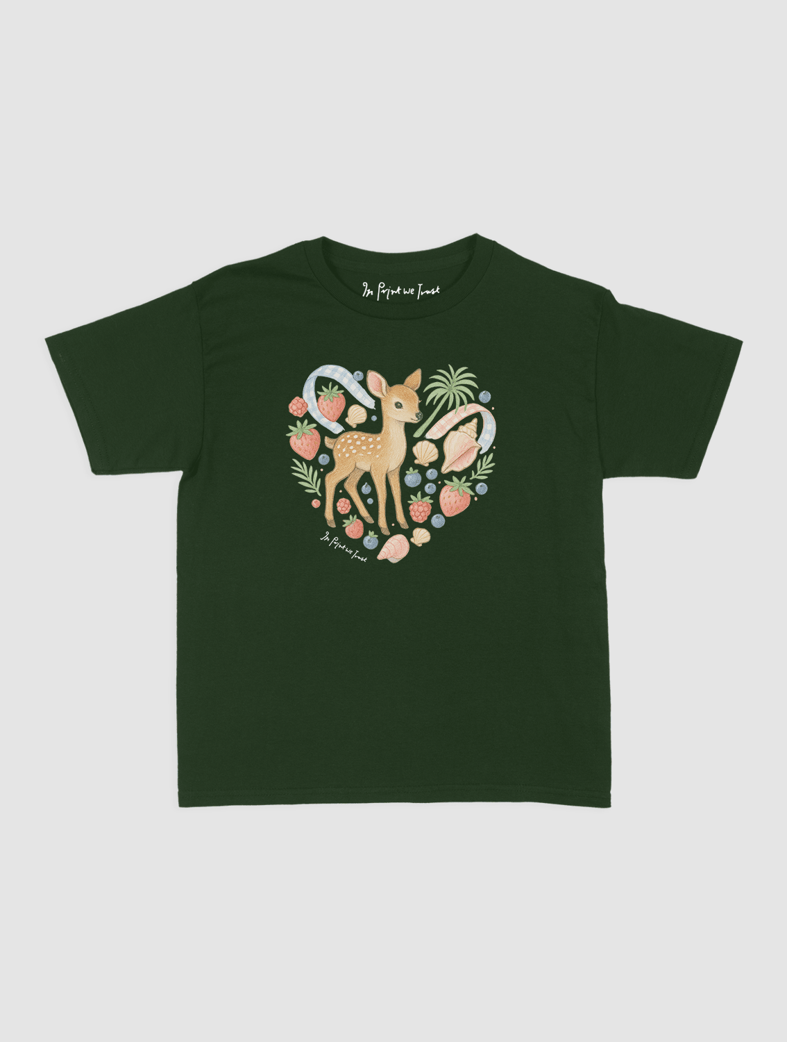 spring baby tee - In Print We Trust