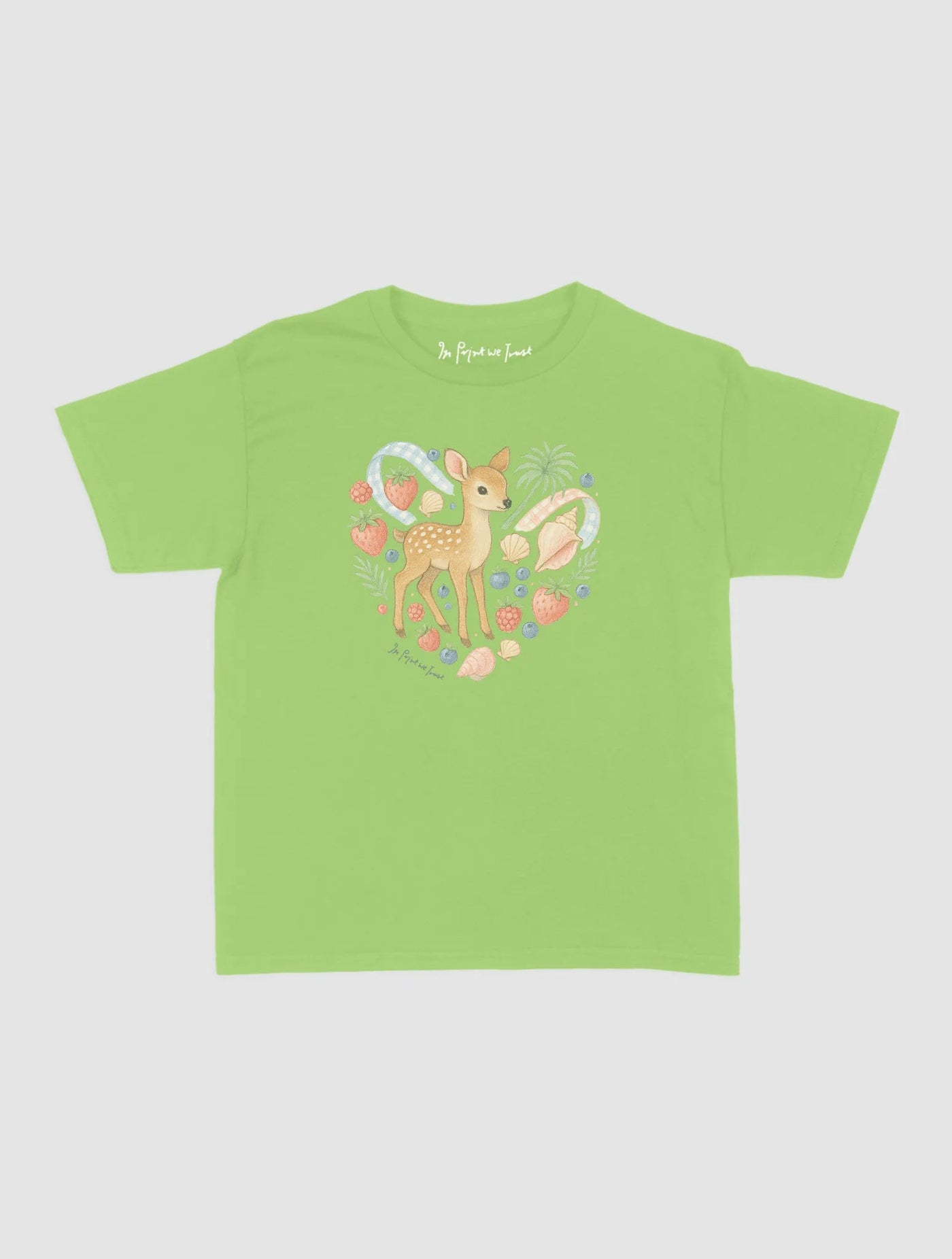 spring baby tee - In Print We Trust
