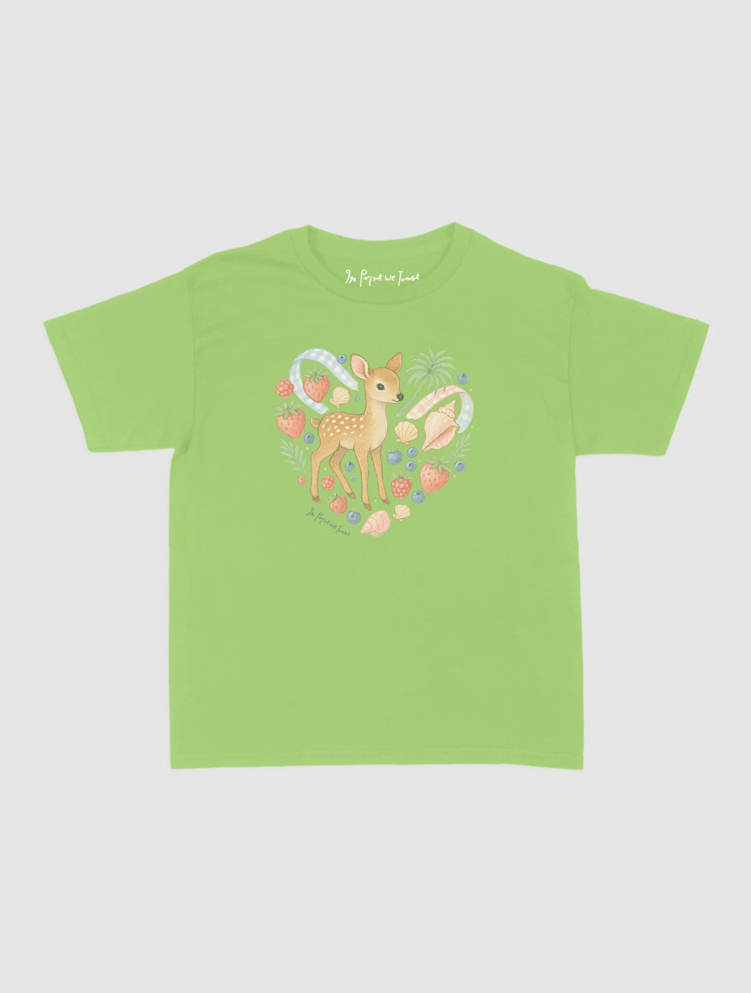 spring baby tee - In Print We Trust