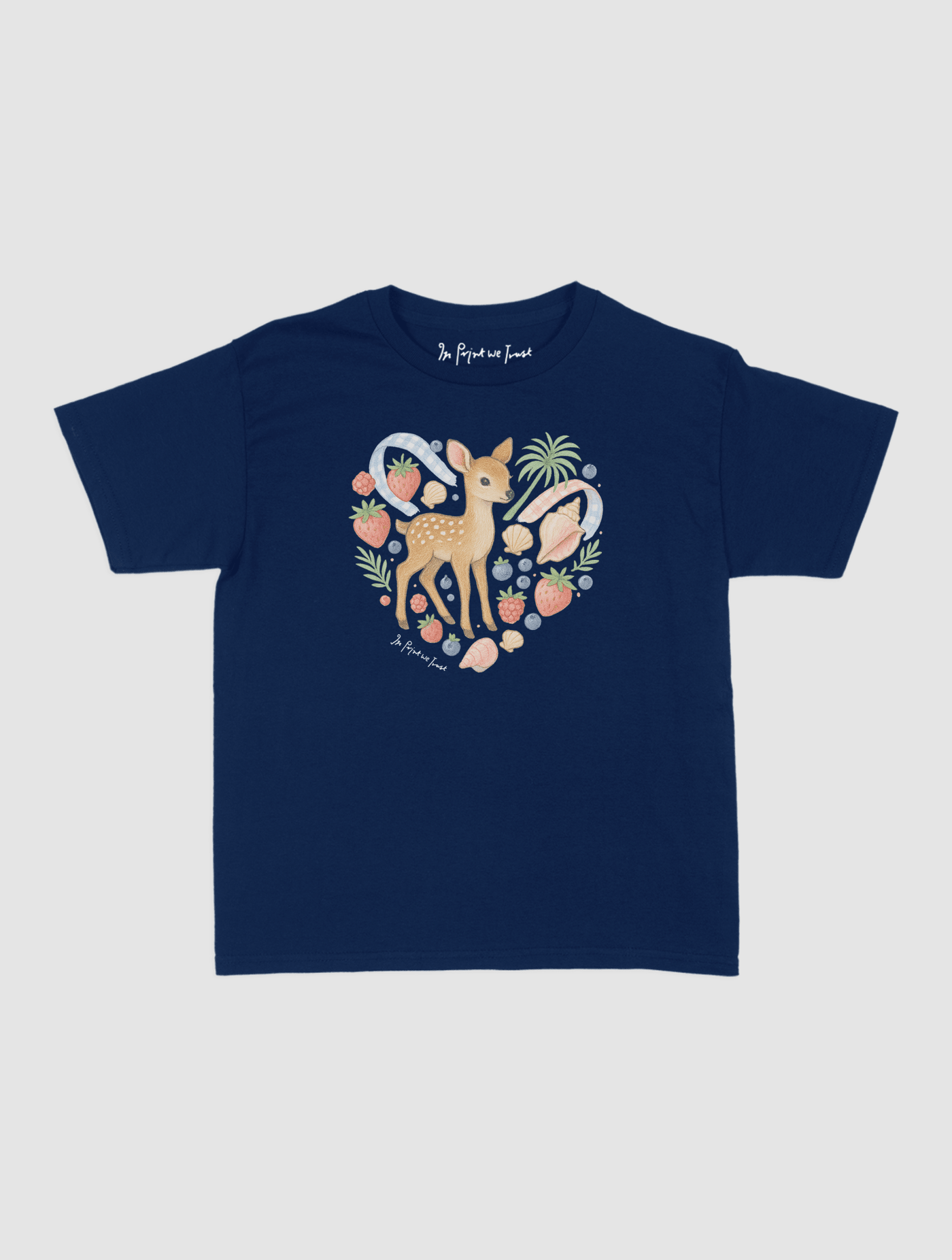 spring baby tee - In Print We Trust