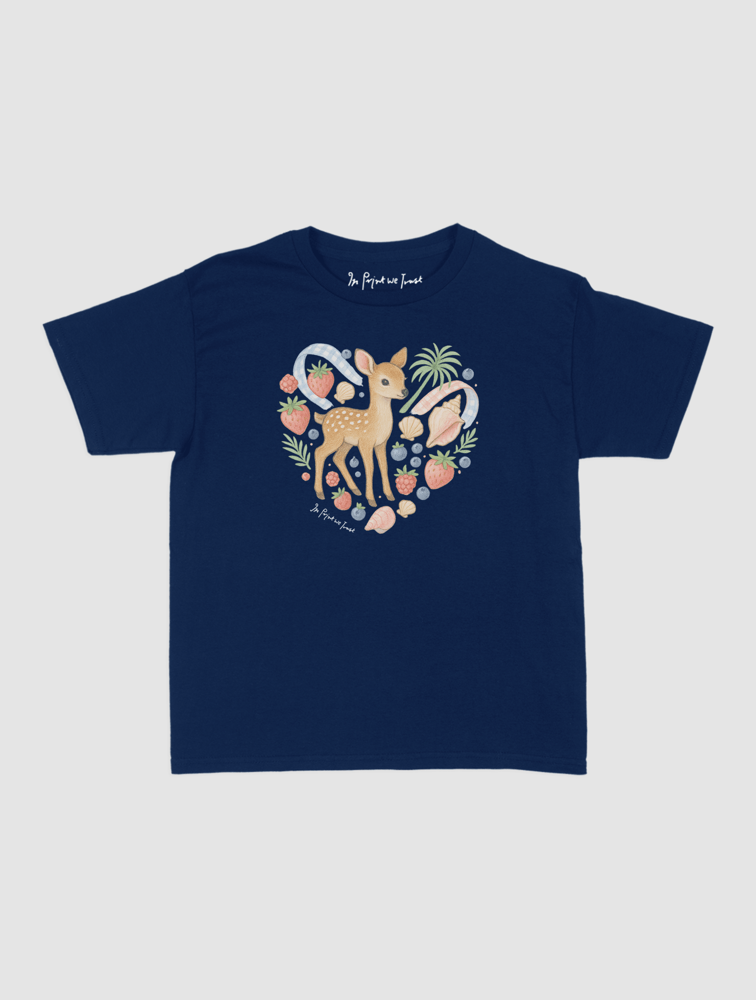 spring baby tee - In Print We Trust