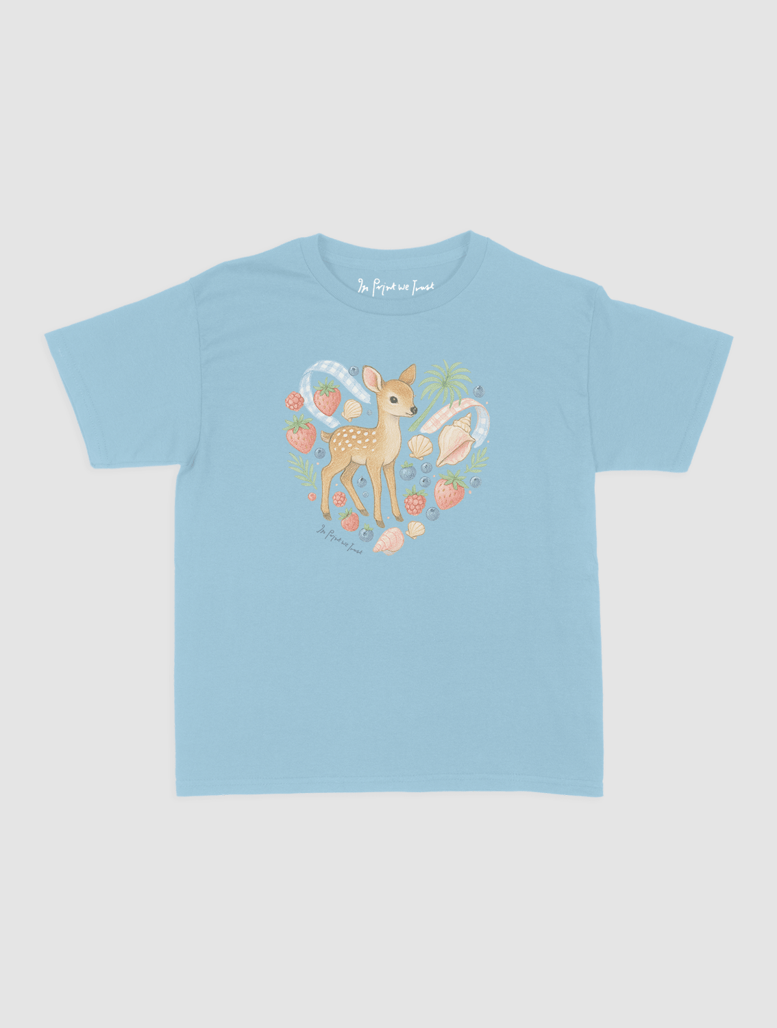 spring baby tee - In Print We Trust