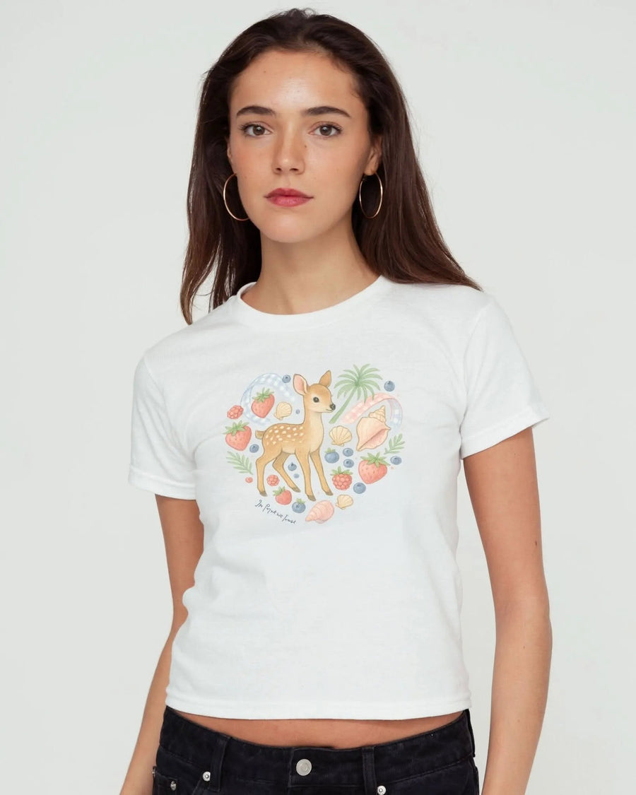 spring baby tee - In Print We Trust