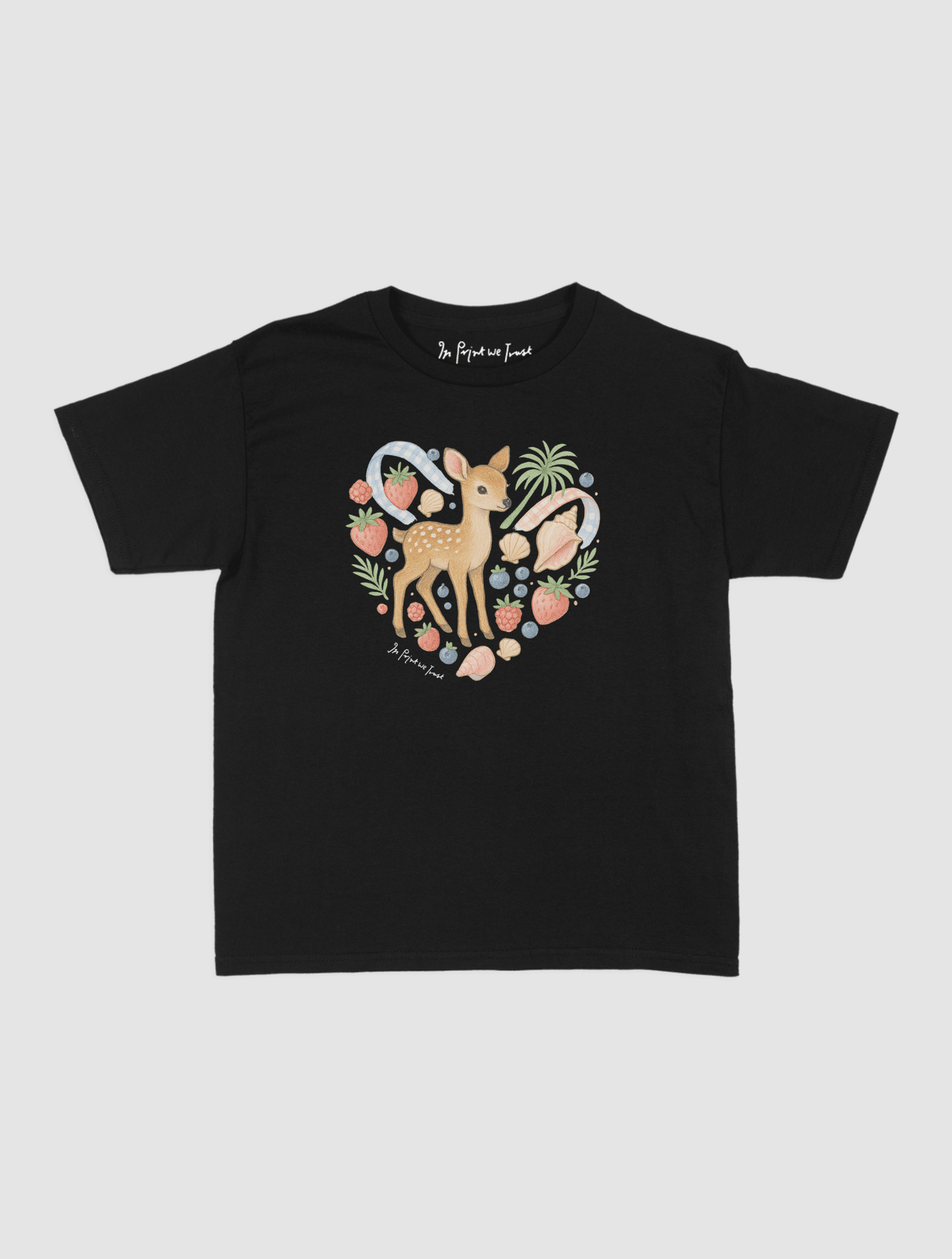 spring baby tee - In Print We Trust