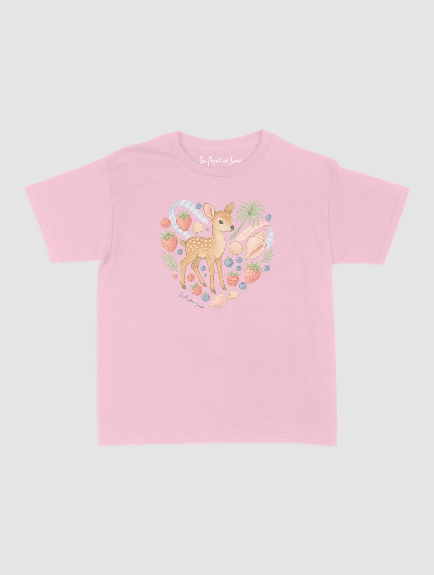spring baby tee - In Print We Trust