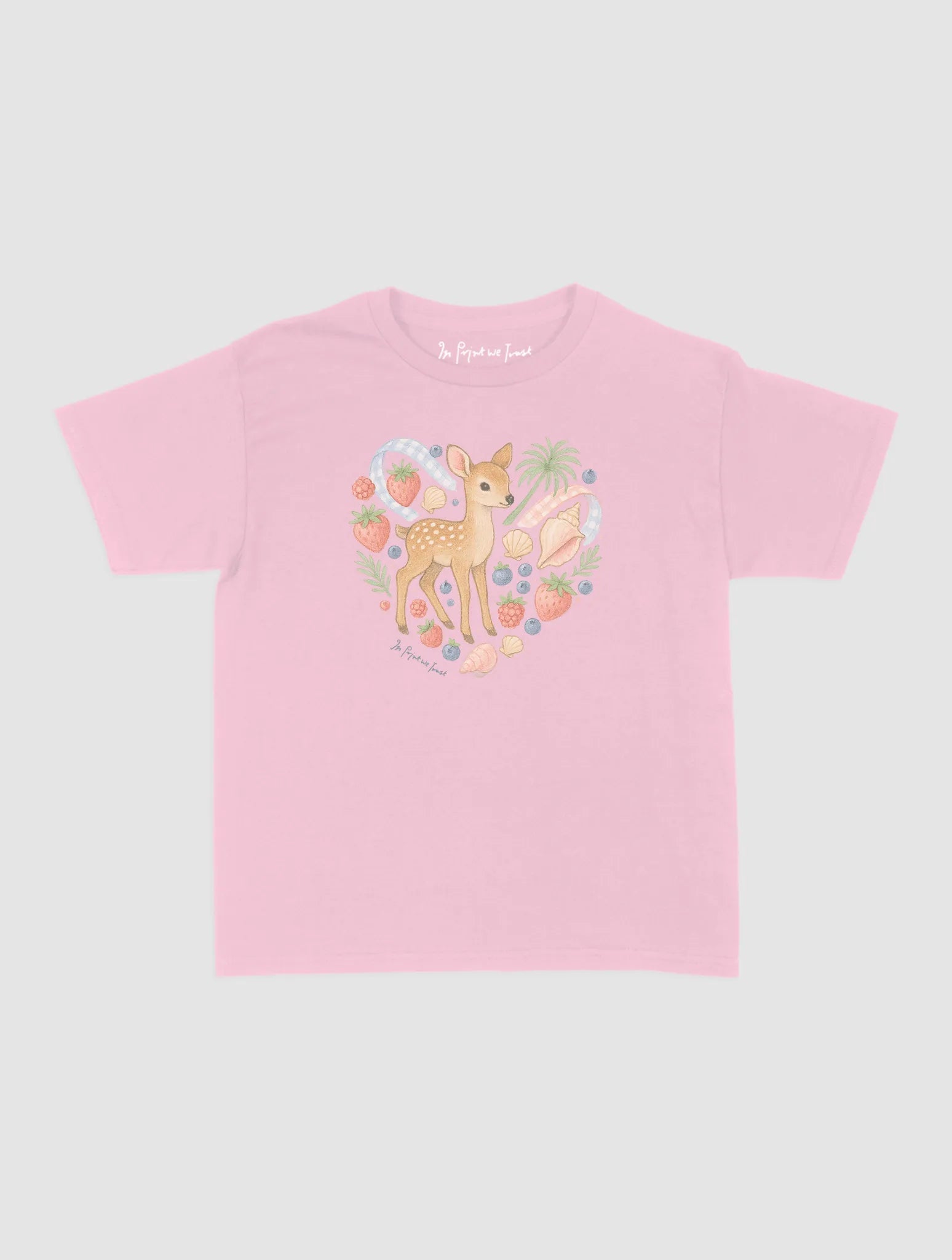 spring baby tee - In Print We Trust