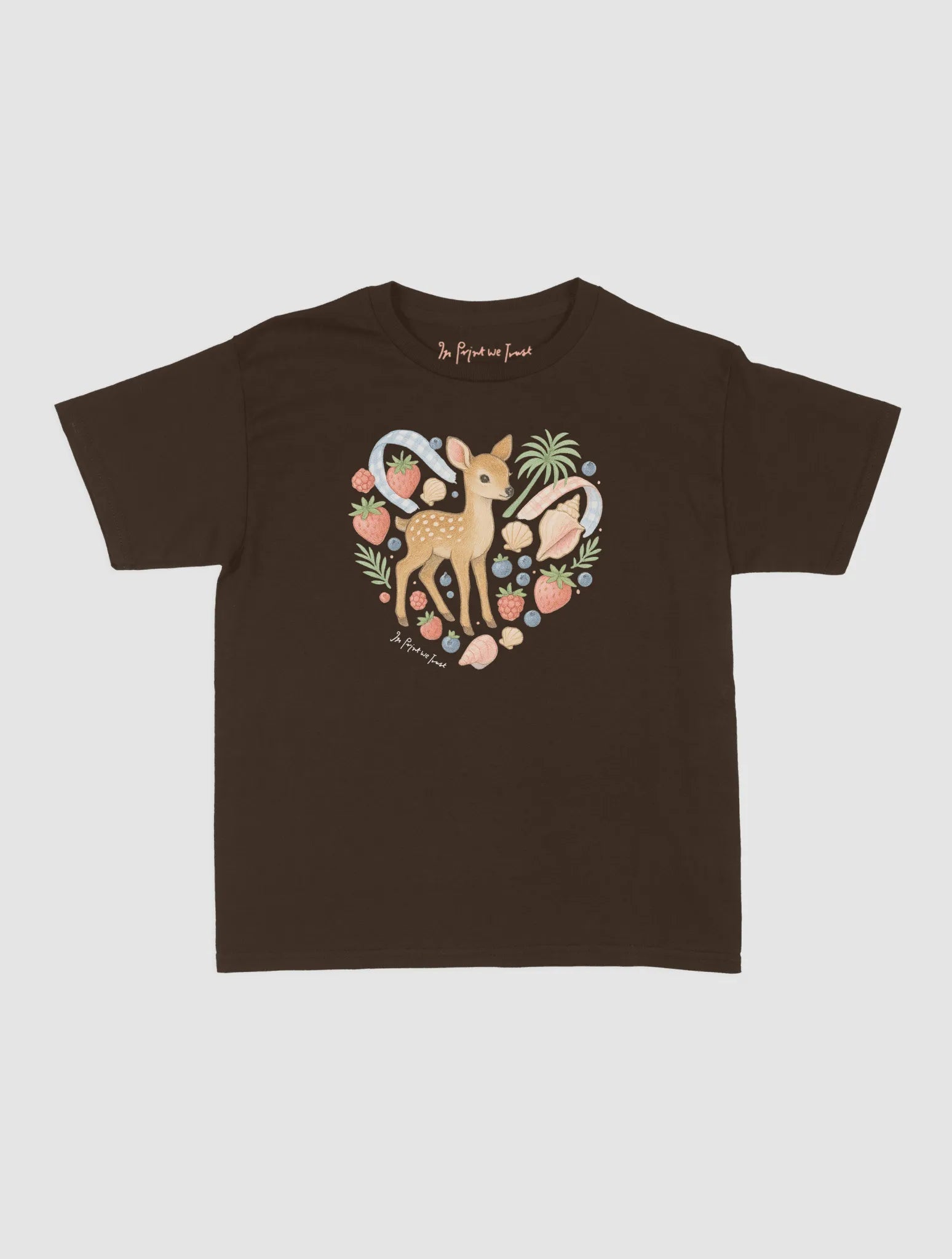 spring baby tee - In Print We Trust