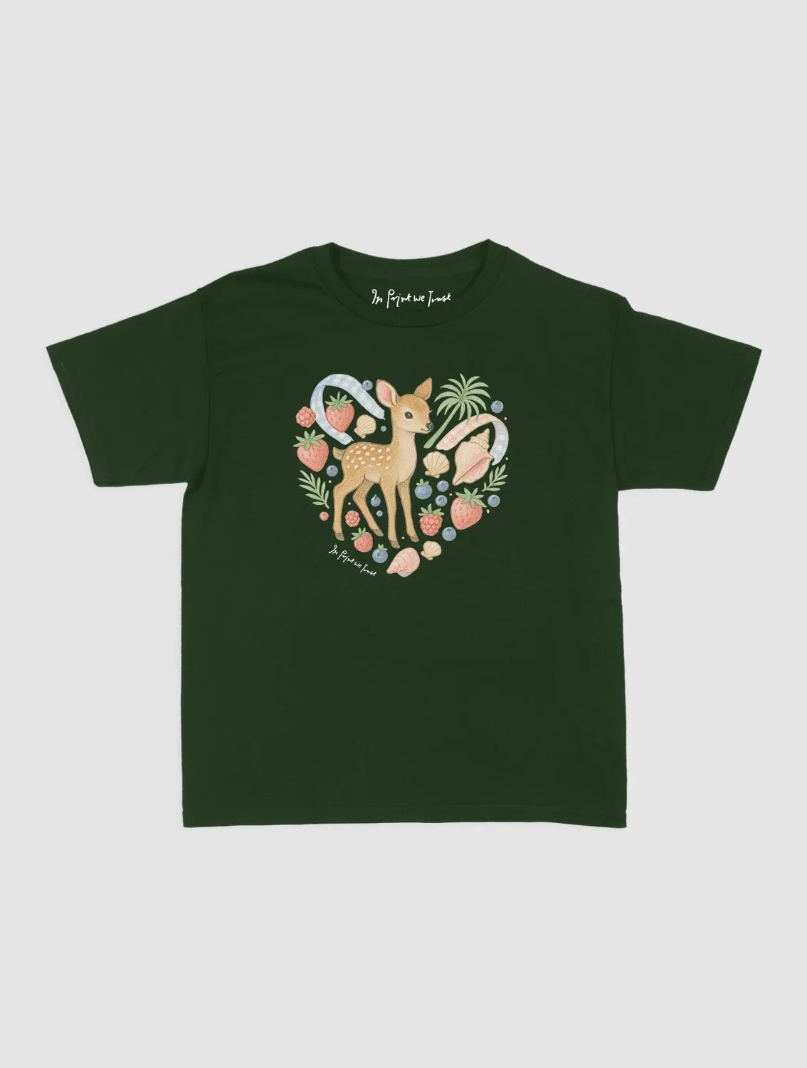 spring baby tee - In Print We Trust