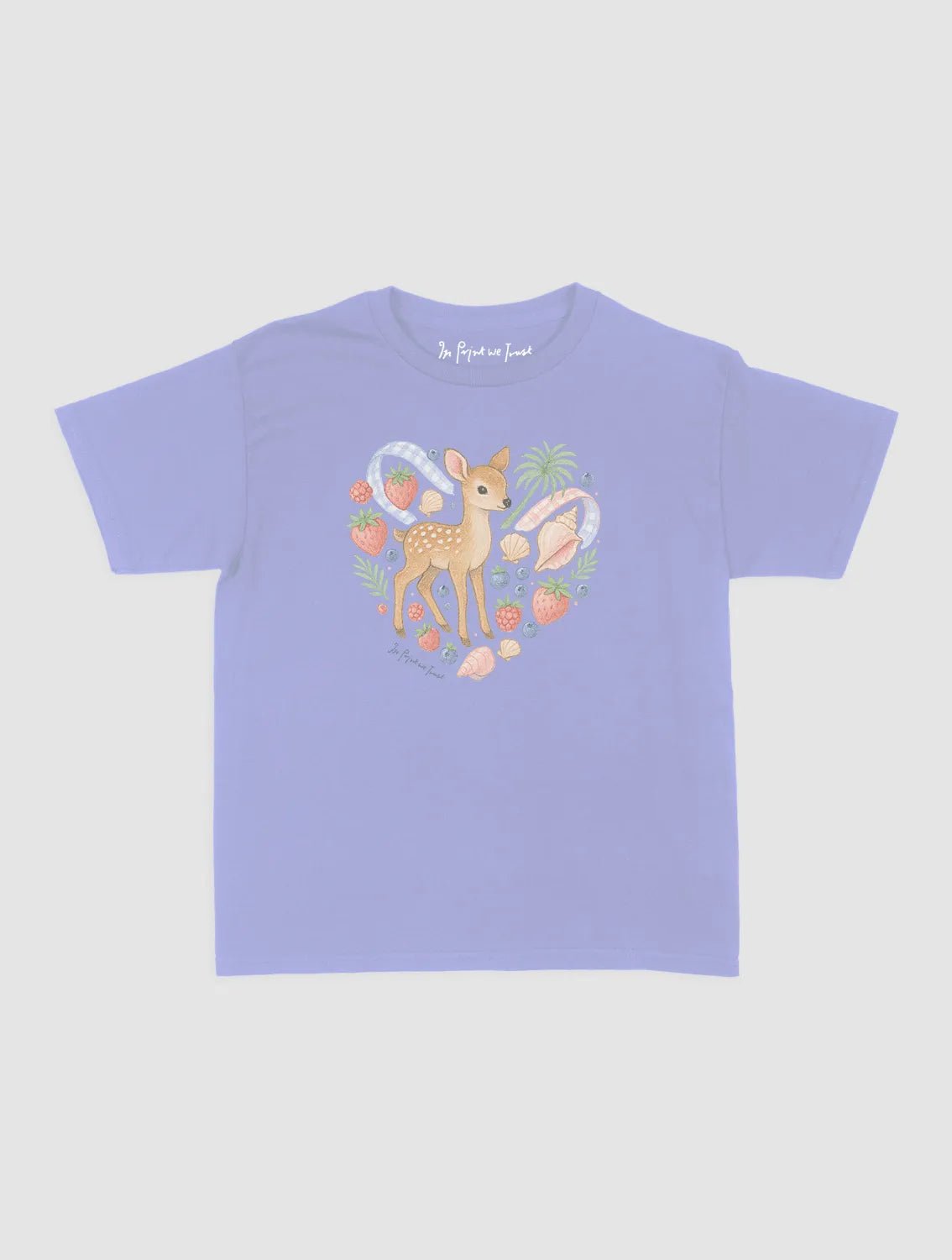 spring baby tee - In Print We Trust