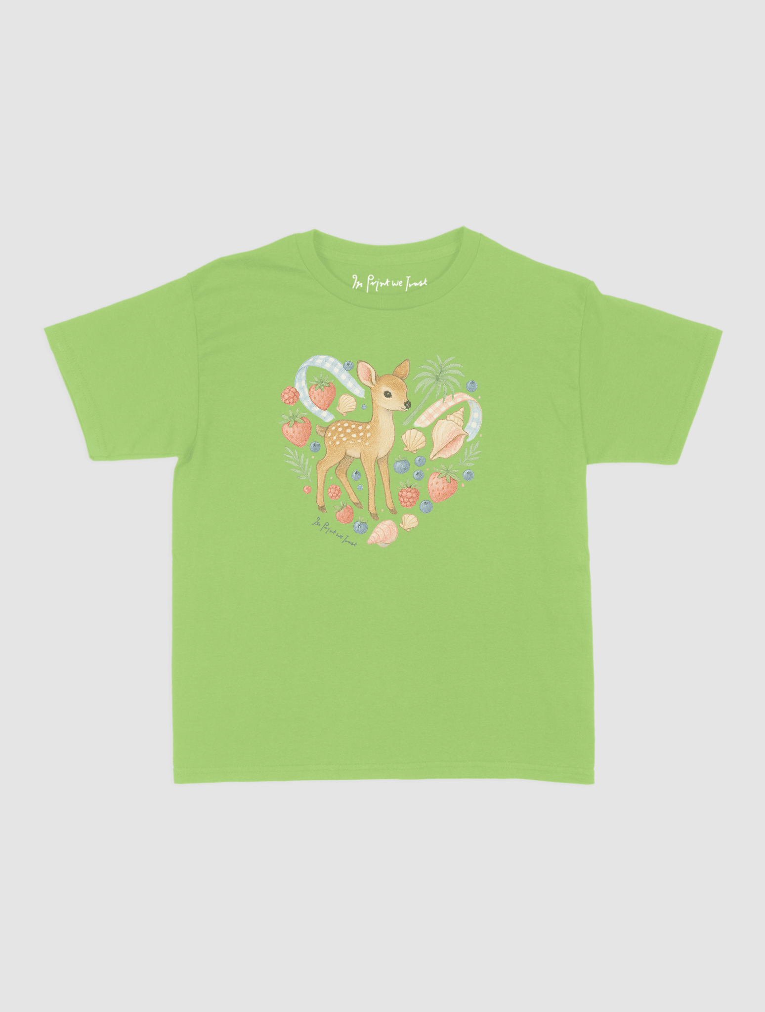 spring baby tee - In Print We Trust