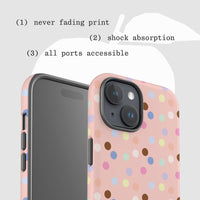 sprinkles tough iPhone case - In Print We Trust