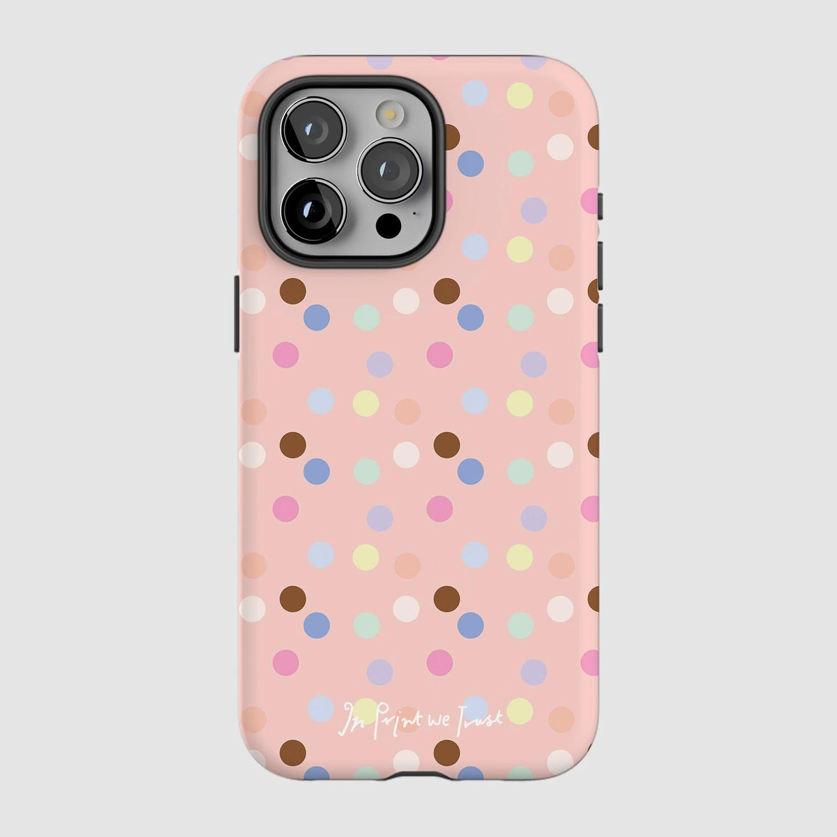 sprinkles tough iPhone case - In Print We Trust