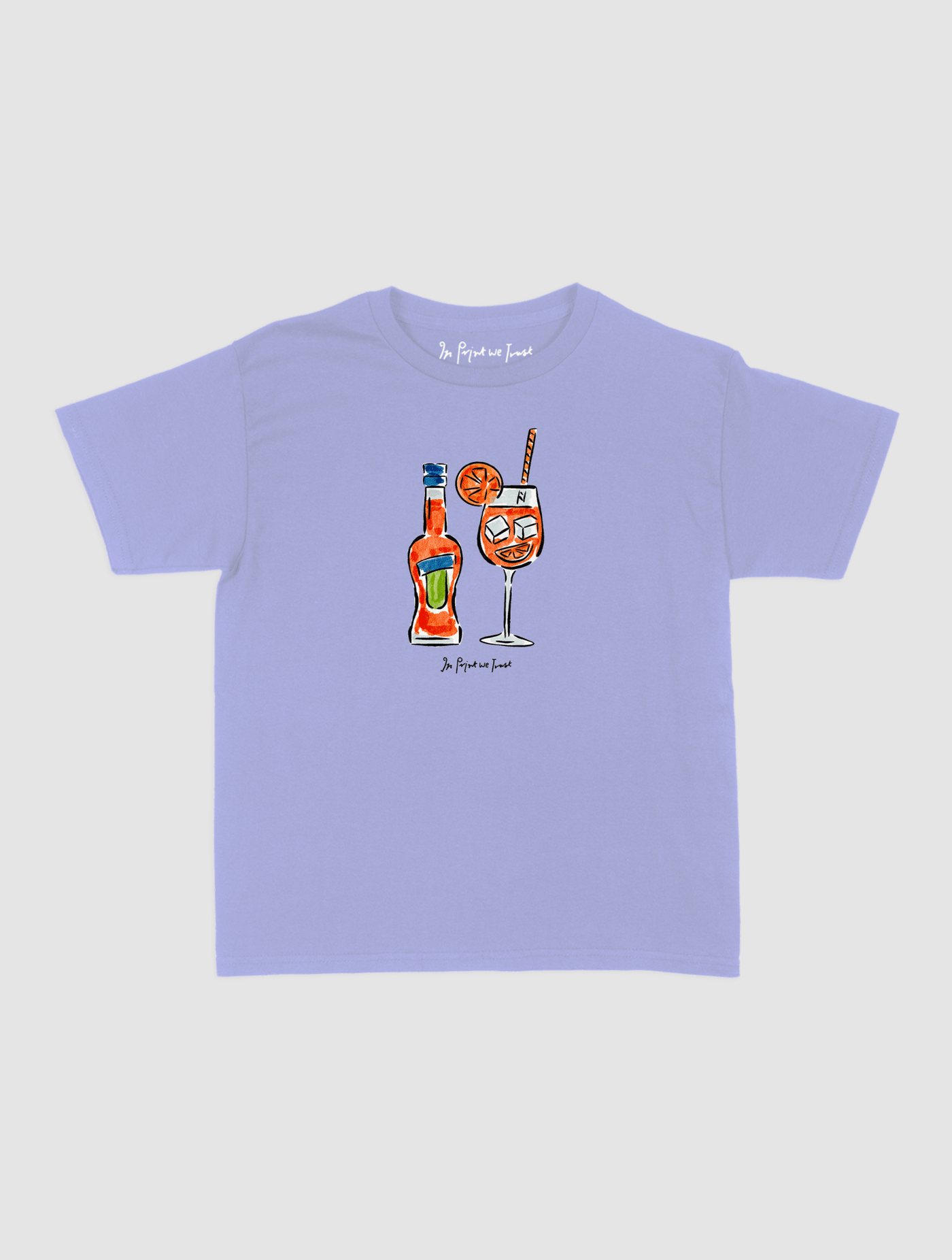 spritz baby tee - In Print We Trust