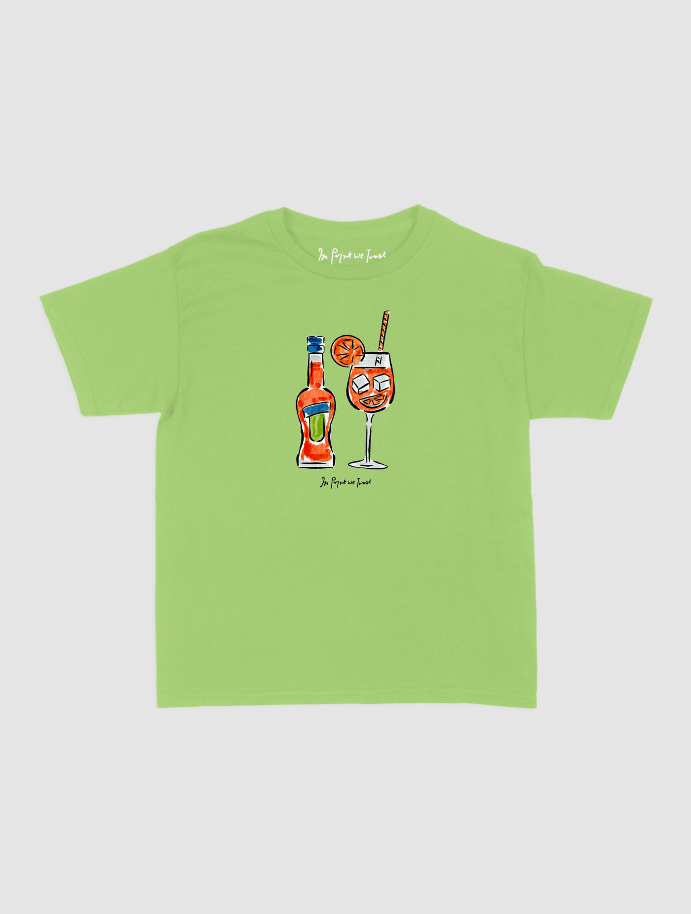 spritz baby tee - In Print We Trust