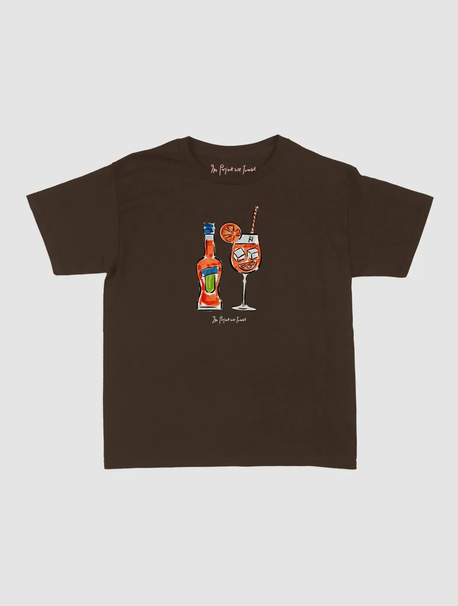 spritz baby tee - In Print We Trust