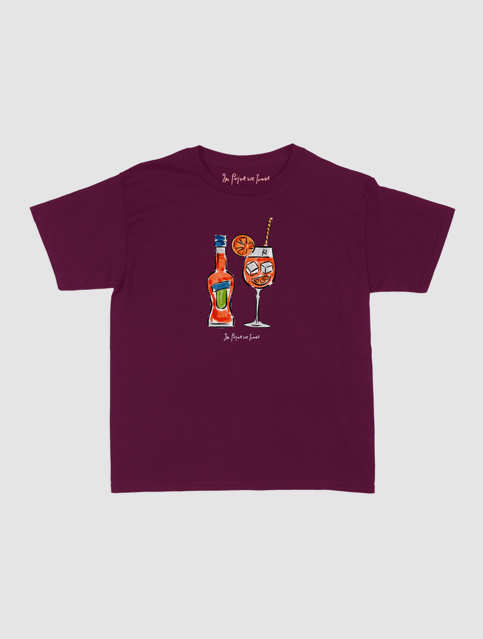 spritz baby tee - In Print We Trust