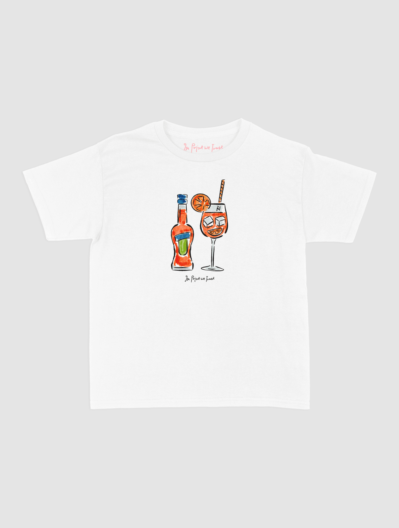 spritz baby tee - In Print We Trust