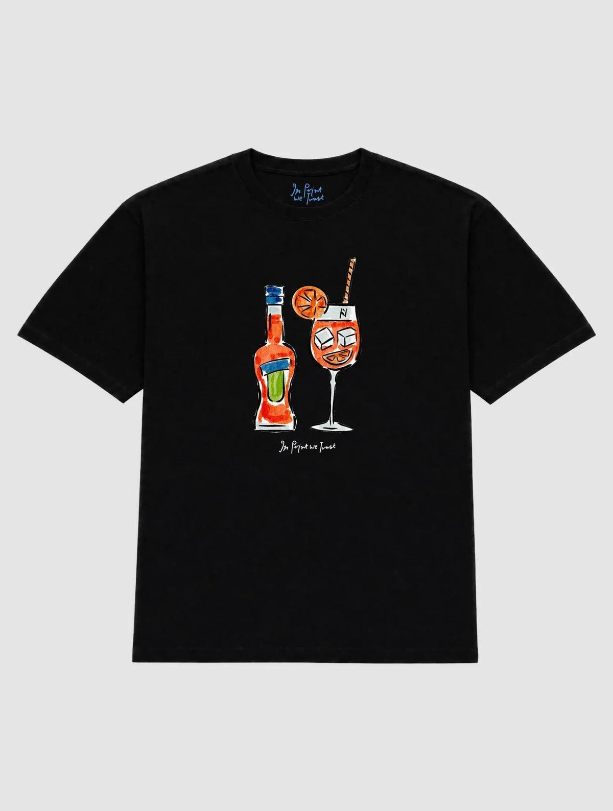 spritz heavyweight tee - In Print We Trust