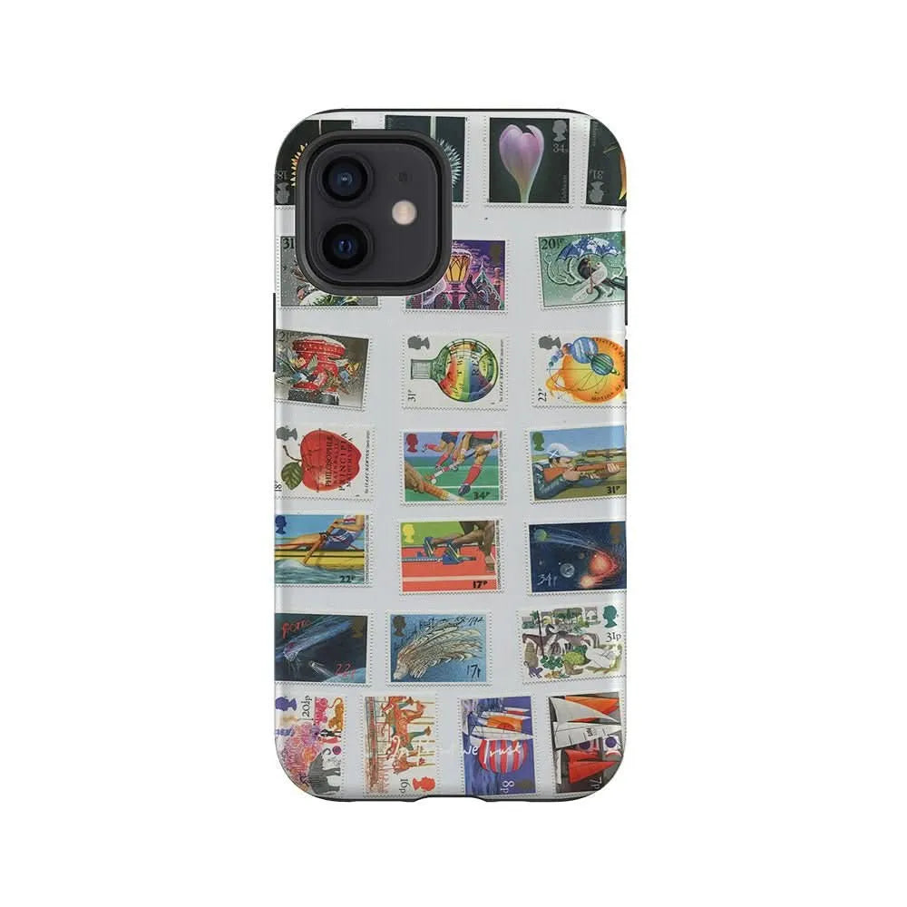 stamp tough iPhone case - In Print We Trust