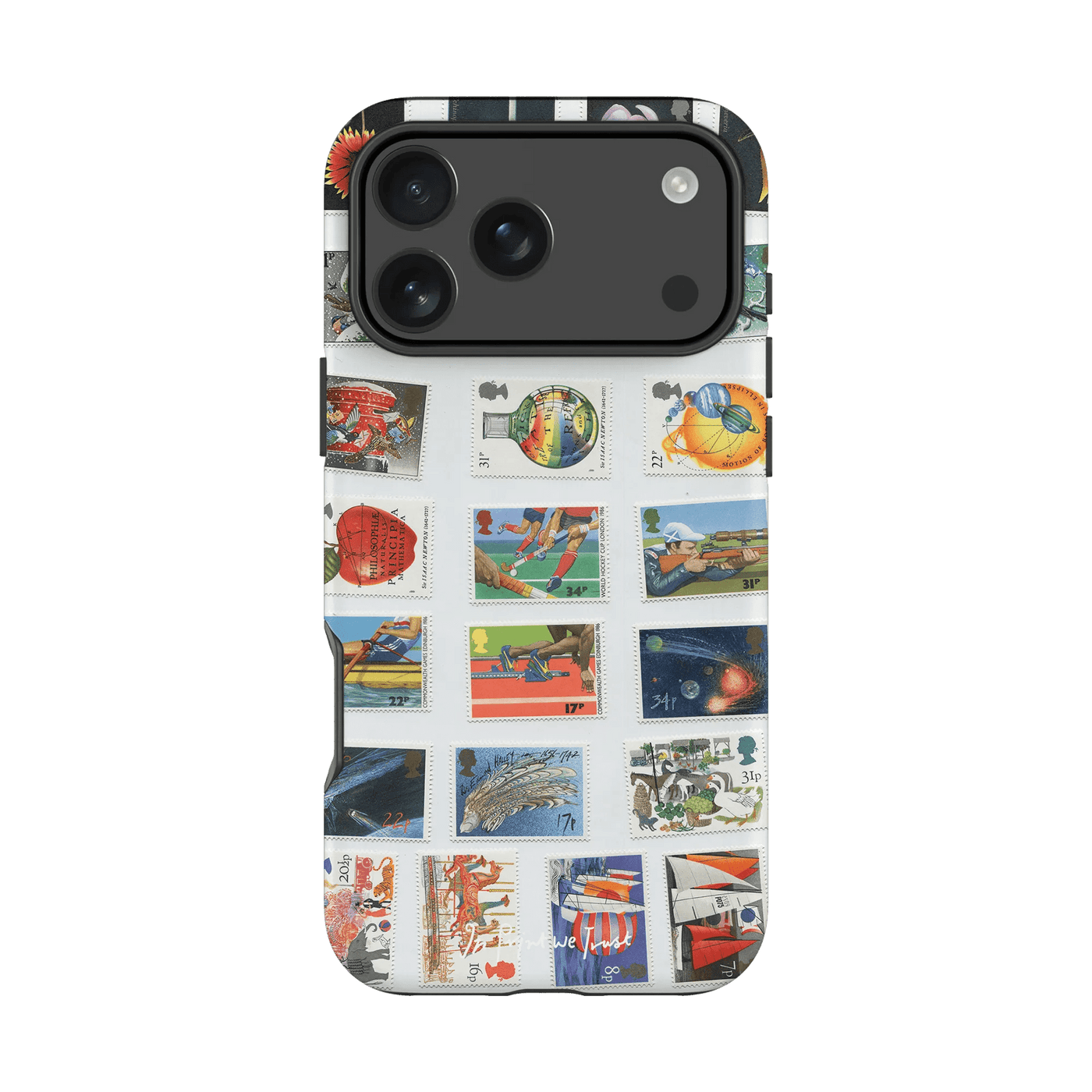 stamp tough iPhone case - In Print We Trust