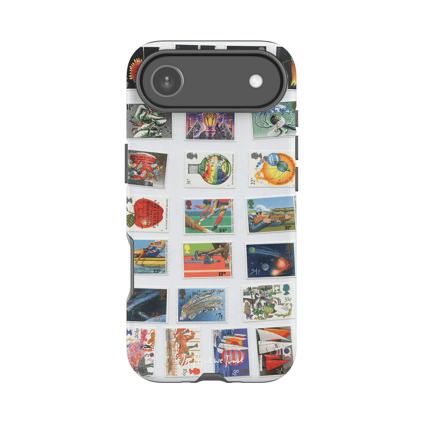 stamp tough iPhone case - In Print We Trust