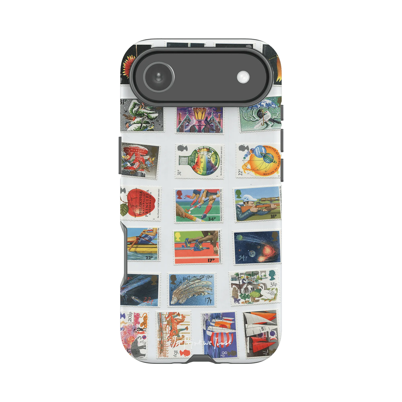 stamp tough iPhone case - In Print We Trust