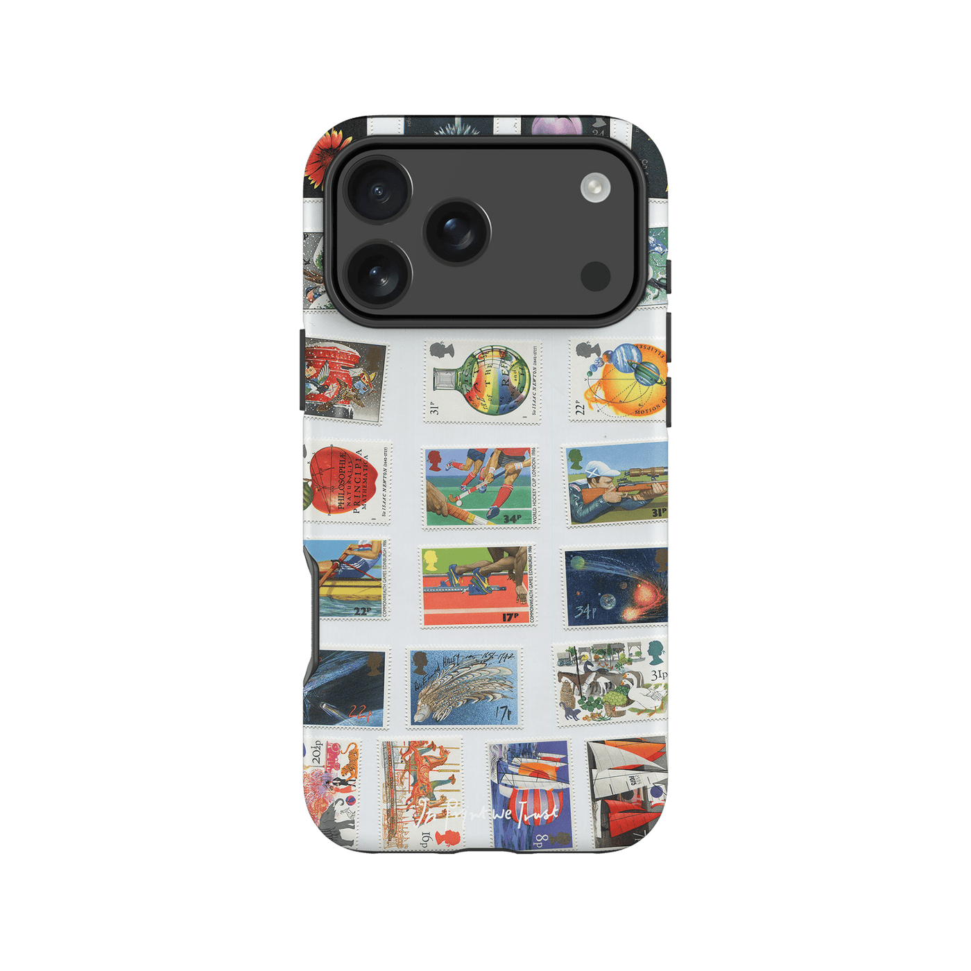 stamp tough iPhone case - In Print We Trust