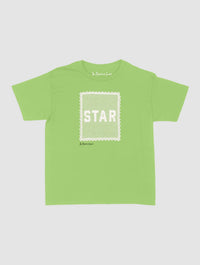 star crochet baby tee - In Print We Trust