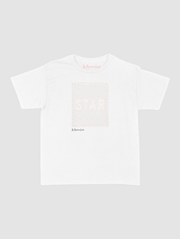 star crochet baby tee - In Print We Trust