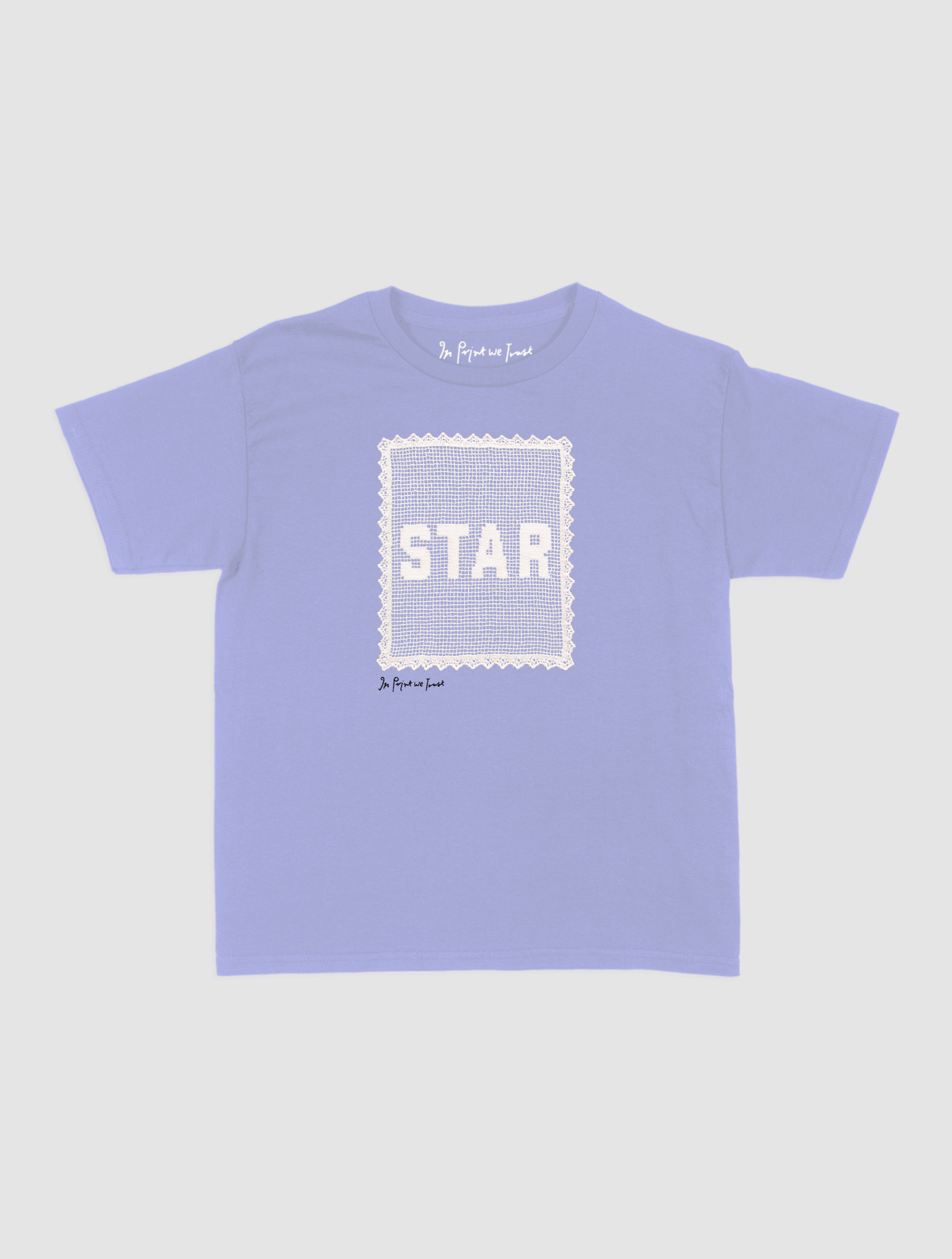 star crochet baby tee - In Print We Trust