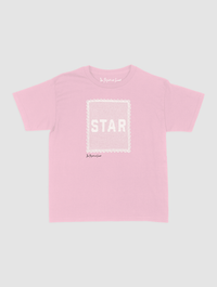 star crochet baby tee - In Print We Trust