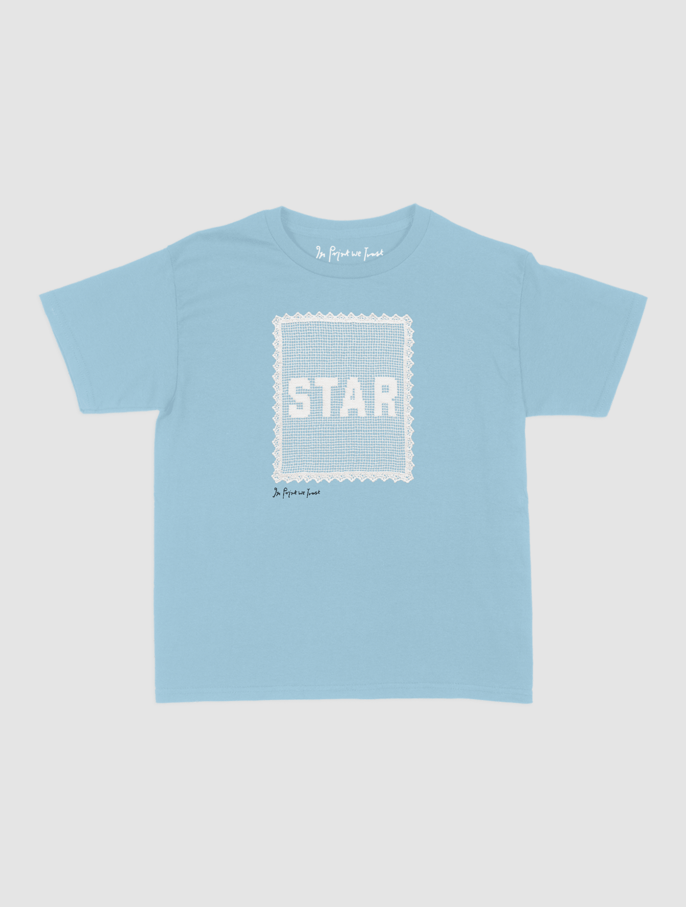star crochet baby tee - In Print We Trust