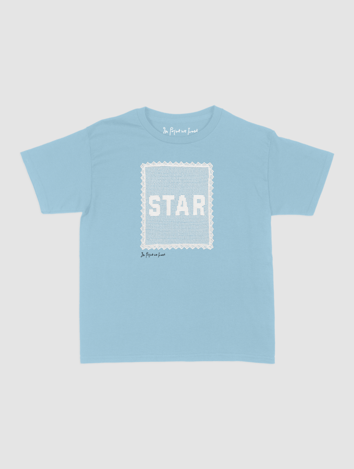 star crochet baby tee - In Print We Trust