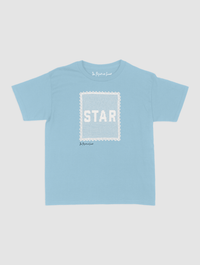 star crochet baby tee - In Print We Trust