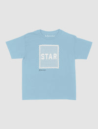 star crochet baby tee - In Print We Trust