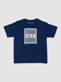 star crochet baby tee - In Print We Trust