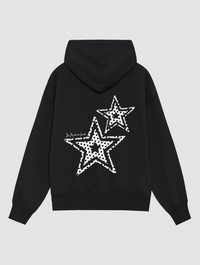 Schwarzer Hoodie von Designed in London