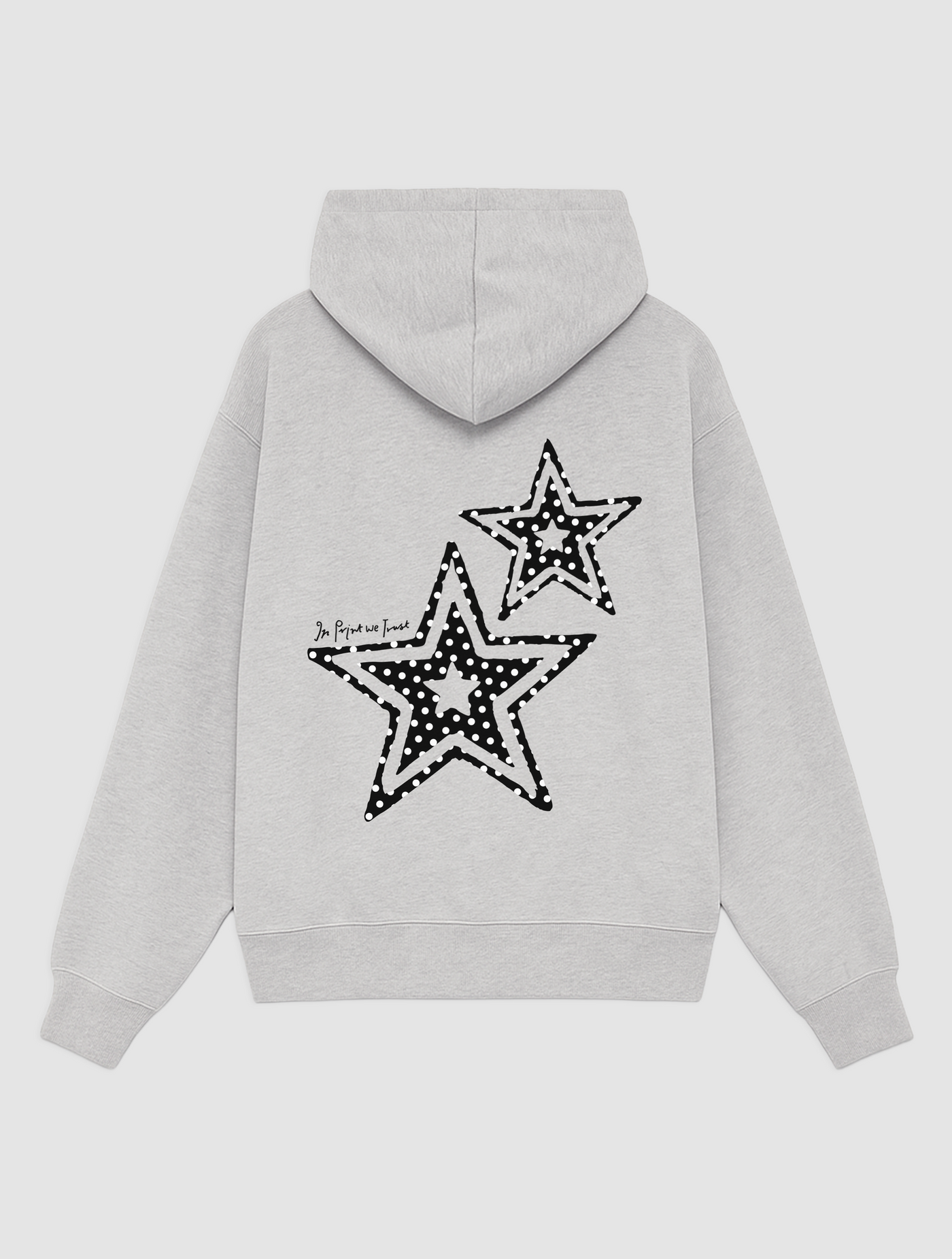 starstruck grey hoodie