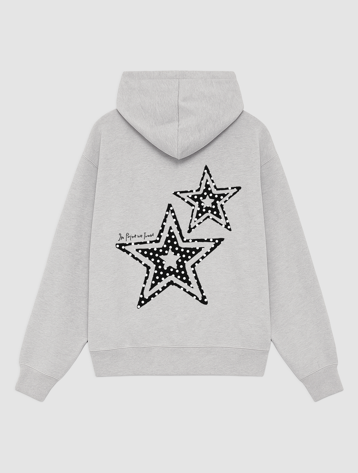starstruck grey hoodie