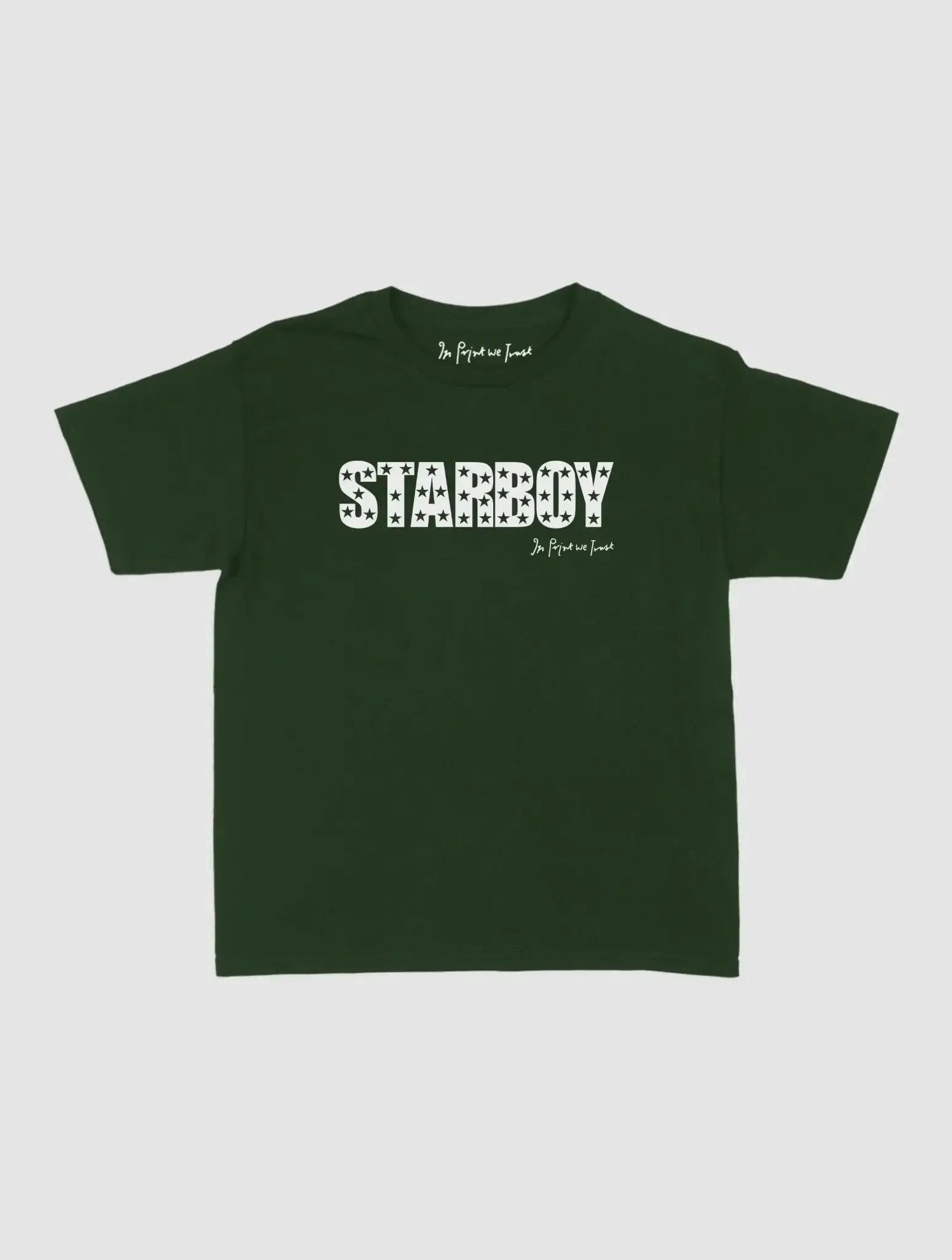 starboy baby tee - In Print We Trust