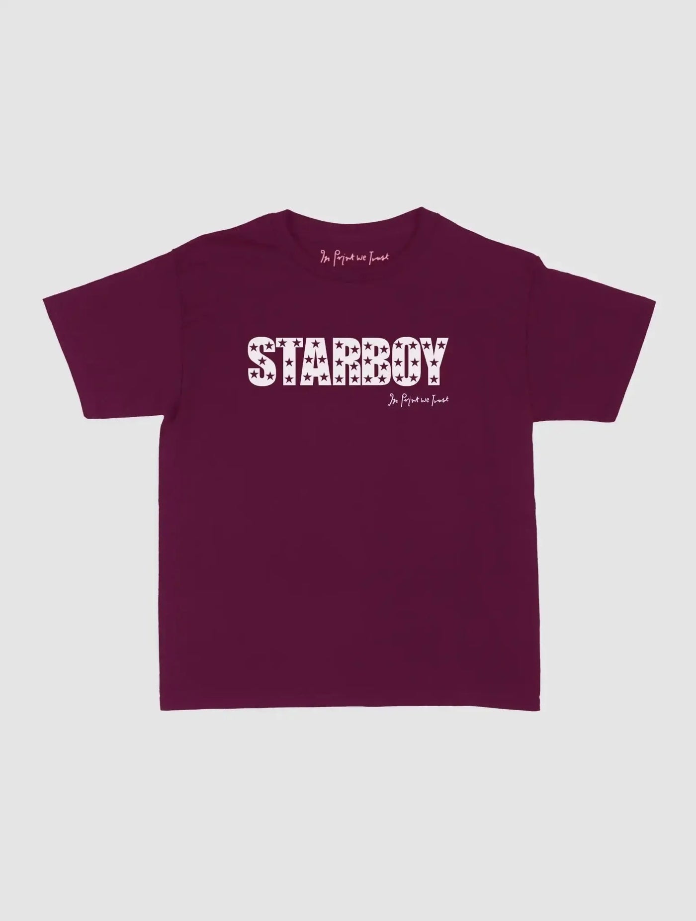 starboy baby tee - In Print We Trust