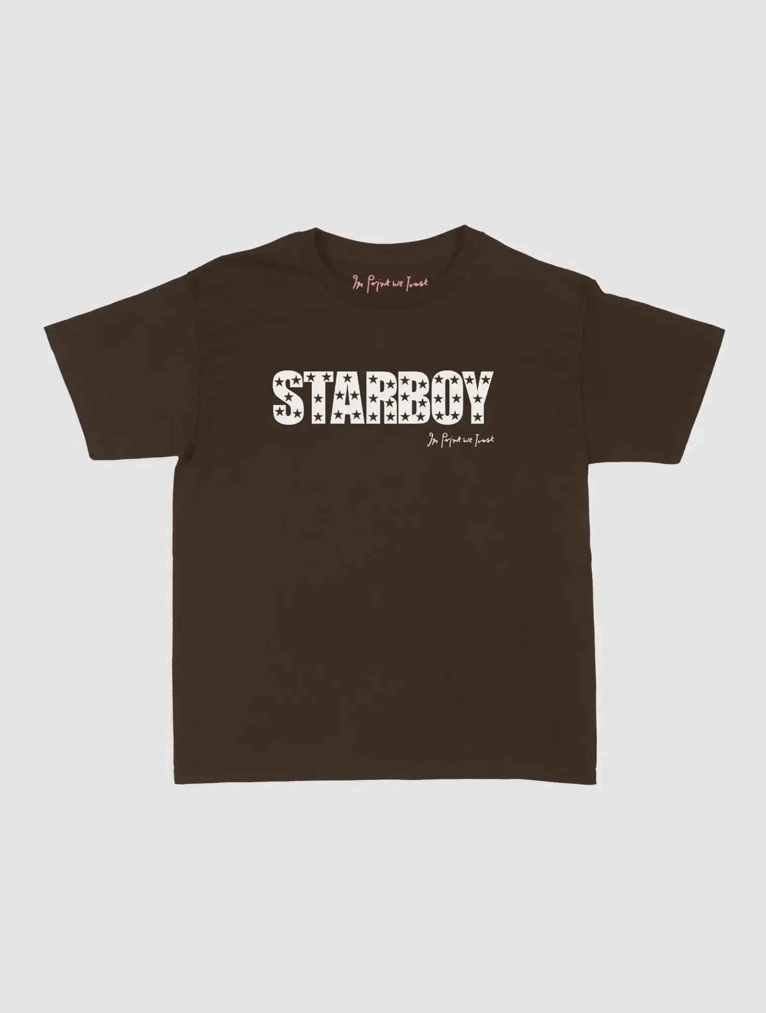 starboy baby tee - In Print We Trust