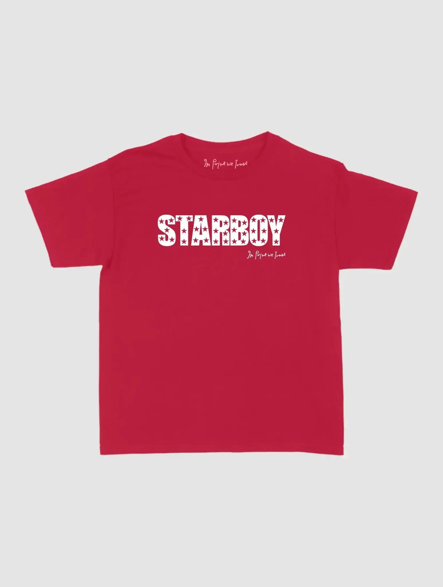 starboy baby tee - In Print We Trust
