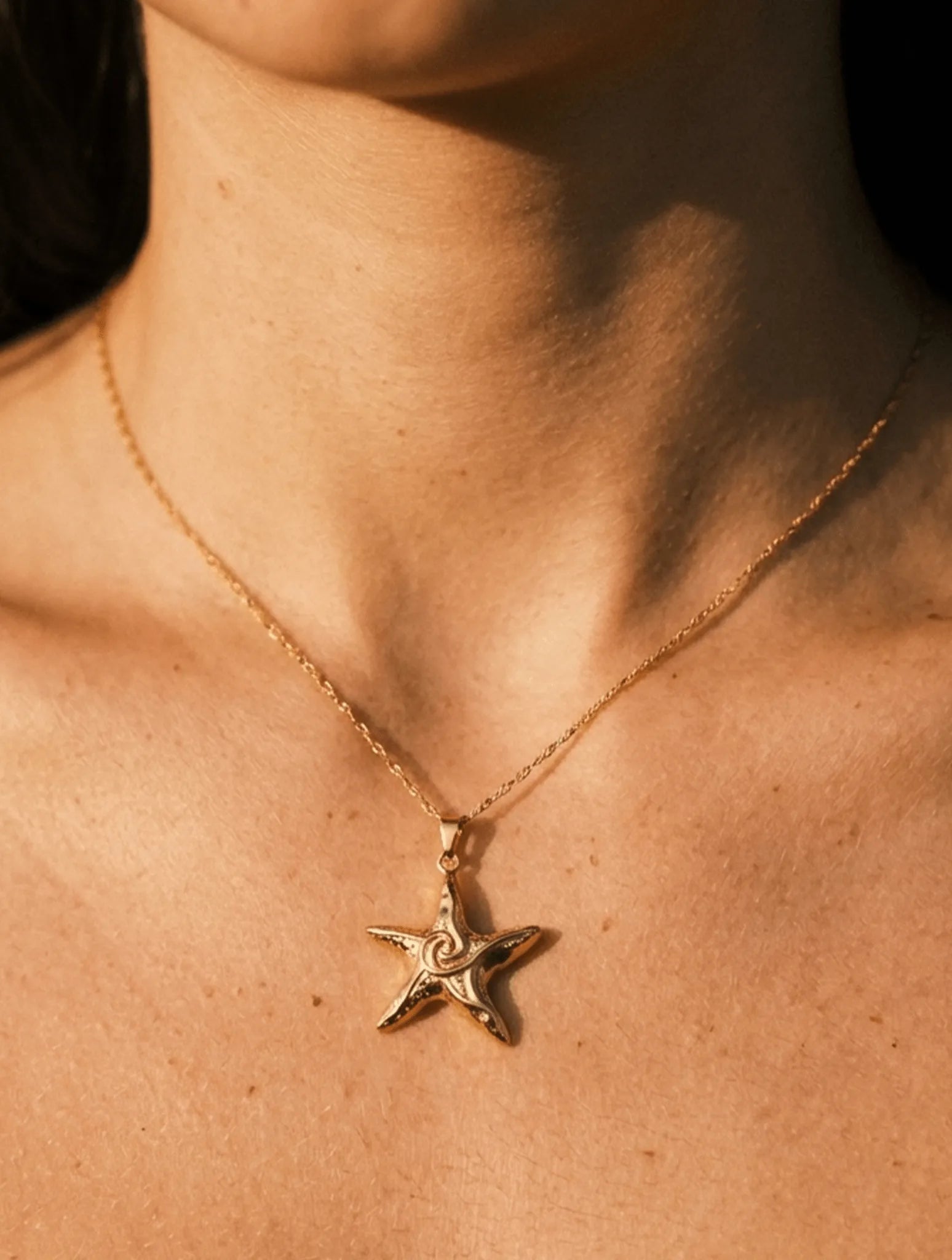 starfish charm necklace - In Print We Trust