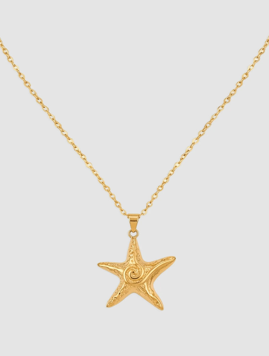 starfish charm necklace - In Print We Trust