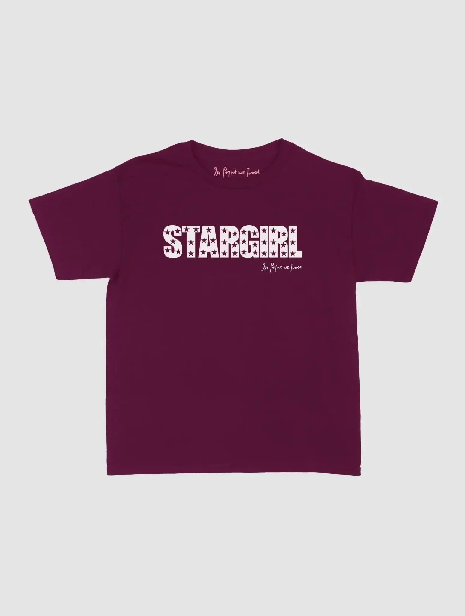 stargirl baby tee - In Print We Trust