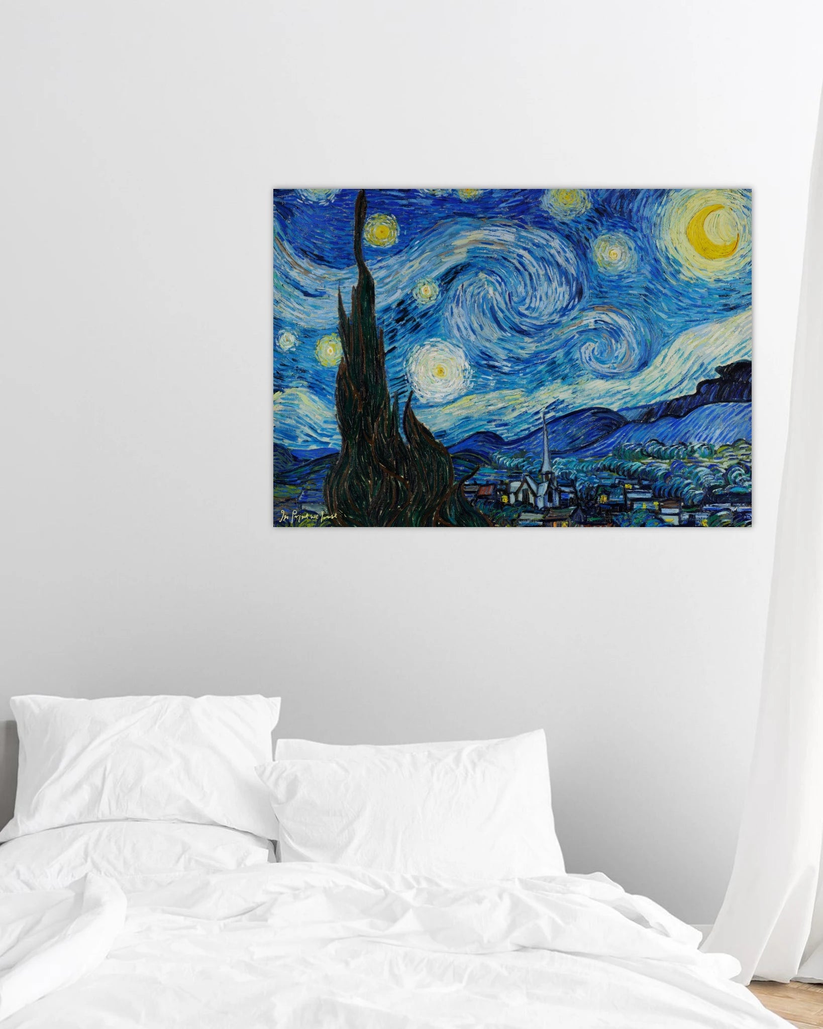 starry night poster print - In Print We Trust