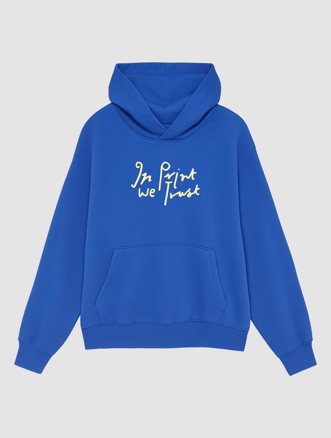 starstruck blue hoodie - In Print We Trust